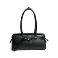 Etta Vintage Structured Leather Shoulder Bag