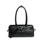 Etta Vintage Structured Leather Shoulder Bag