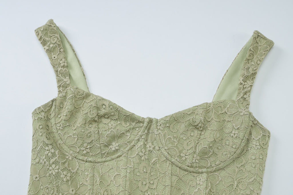 Alessia Lace Corset Mini Dress