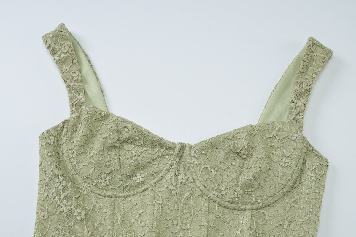 Alessia Lace Corset Mini Dress