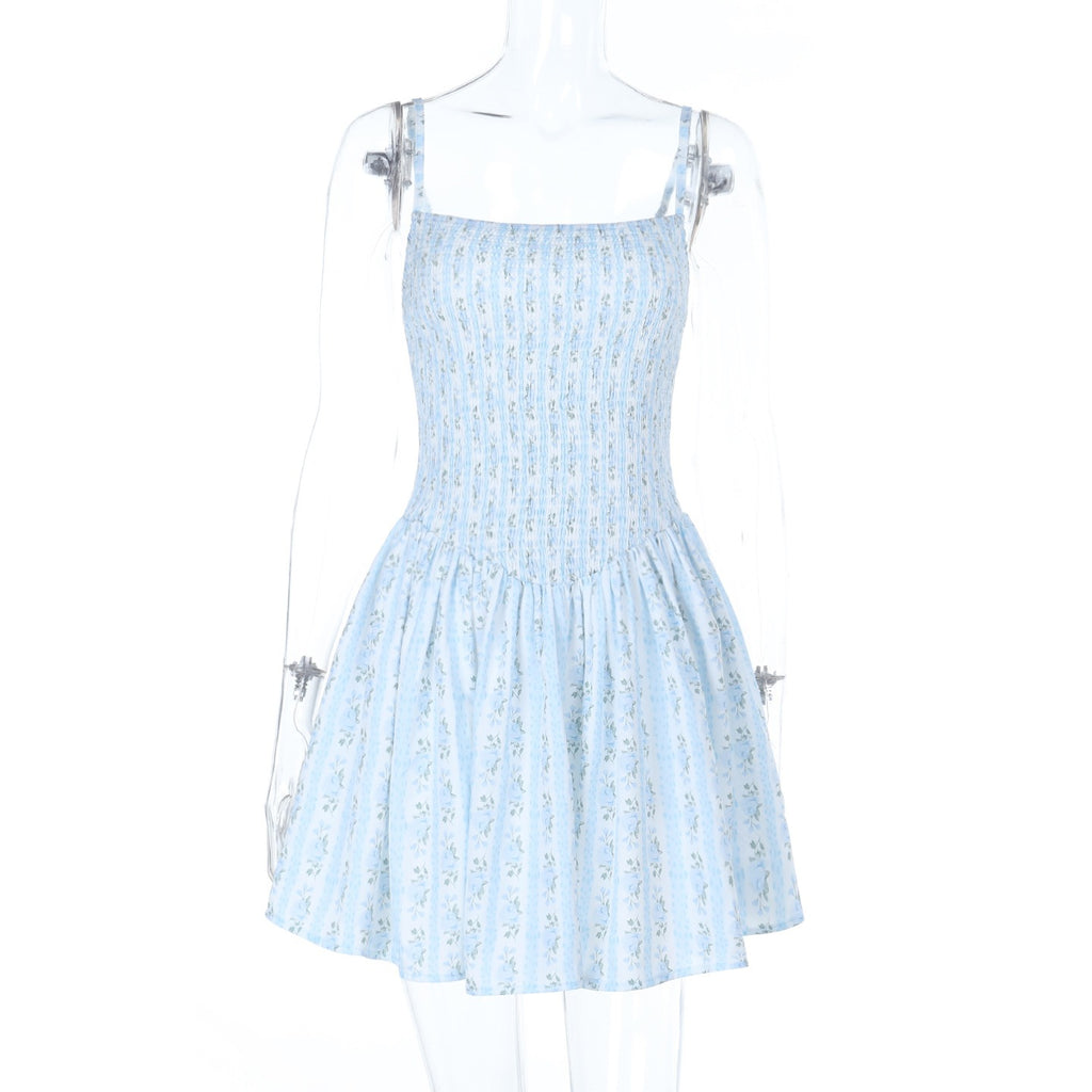 Tarya Floral Smocked Mini Dress