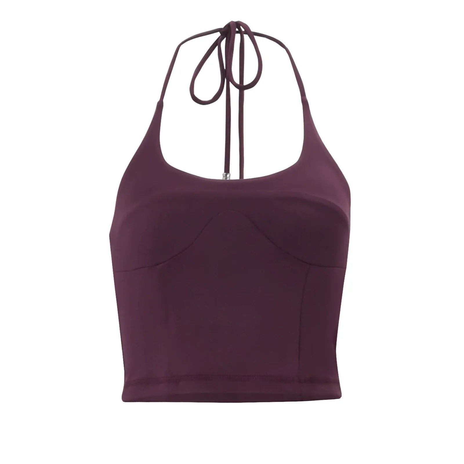 Elara Lace Trim Halter Top & Asymmetrical Skirt Set