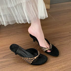 Tessa Studded Open-Toe Heeled Mules